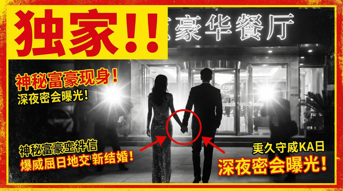 吃瓜不打烊 - 一线女星与神秘富商深夜密会独家偷拍照
